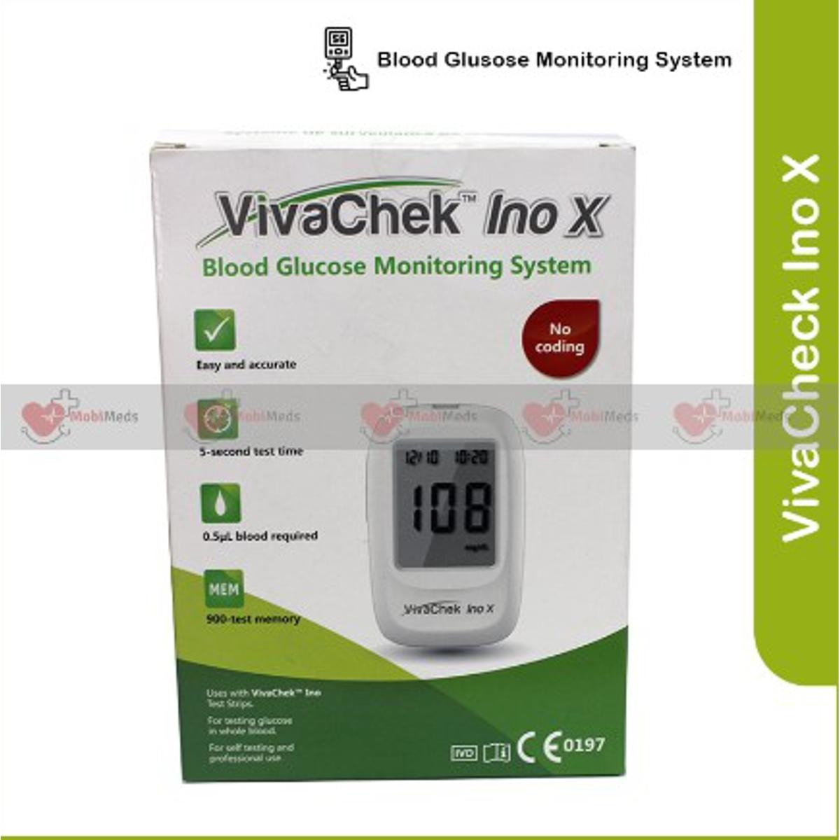 High Quality Blood Glucose Meter Viva Chek Glucometer Diabetes Medical Devices